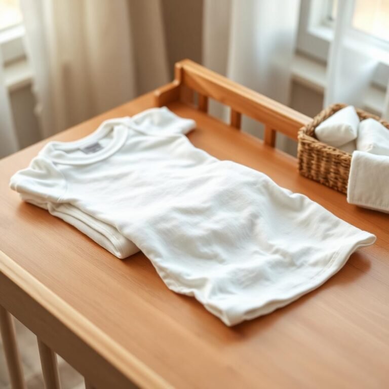 Newborn belly area with umbilical cord stump and diaper folded down for air exposure