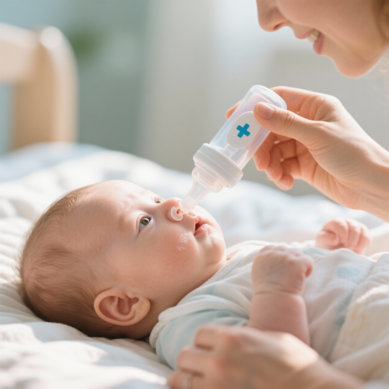 Baby congested nose relief