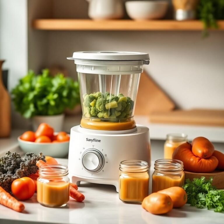 Best baby food maker and storage solutions for homemade baby meals