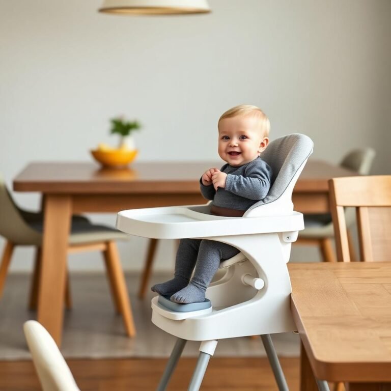 Best high chair for baby led weaning with easy cleanup and posture support