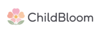 ChildBloom logo — soft pastel bloom mark with pediatric-friendly wordmark