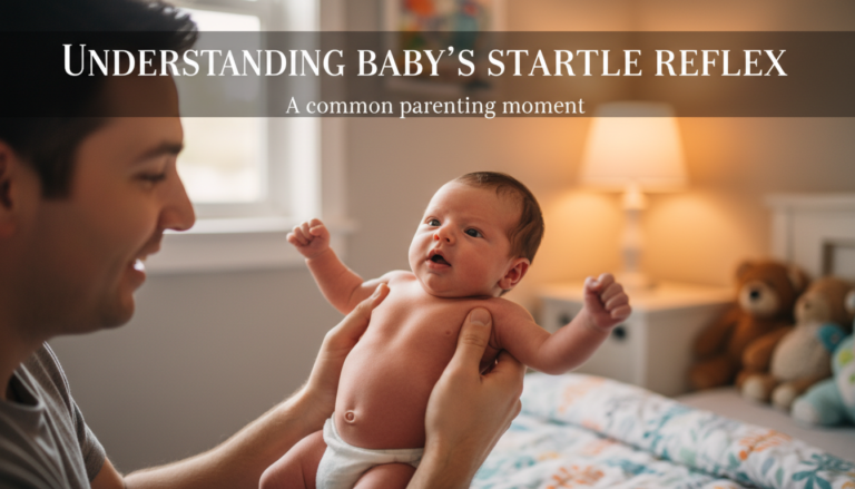 Baby stiffens body when picked up