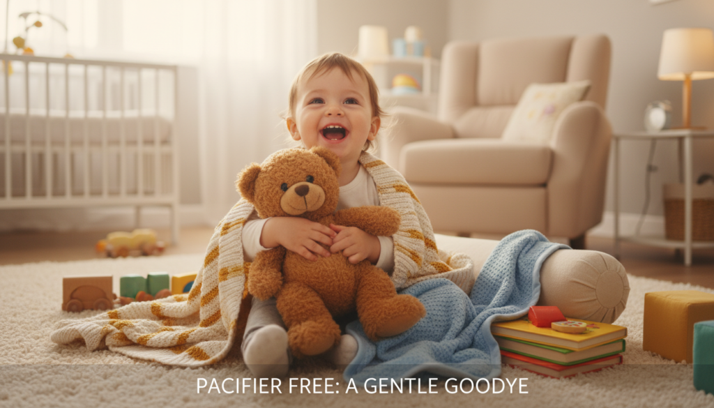 Toddler successfully weaned from pacifier