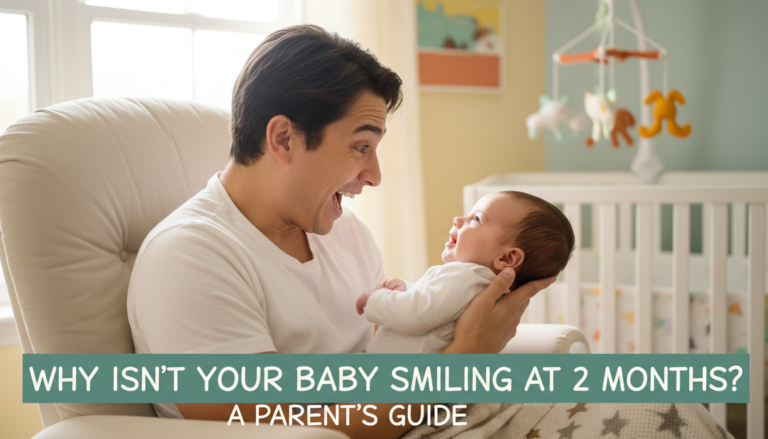 Baby not smiling at 2 months developmental milestones