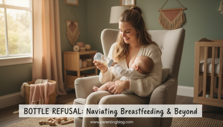 Baby refusing bottle wants to breastfeed