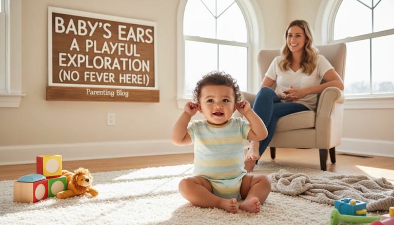 Baby pulling ear no fever not teething
