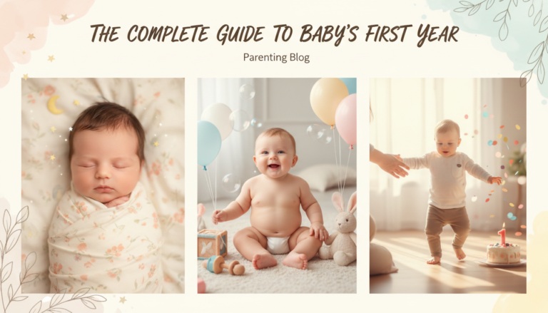 Complete guide to baby first year development