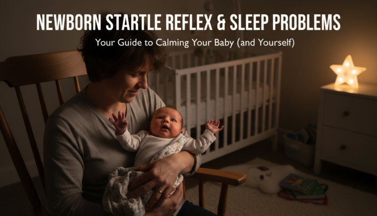 Newborn startles awake constantly and will not sleep
