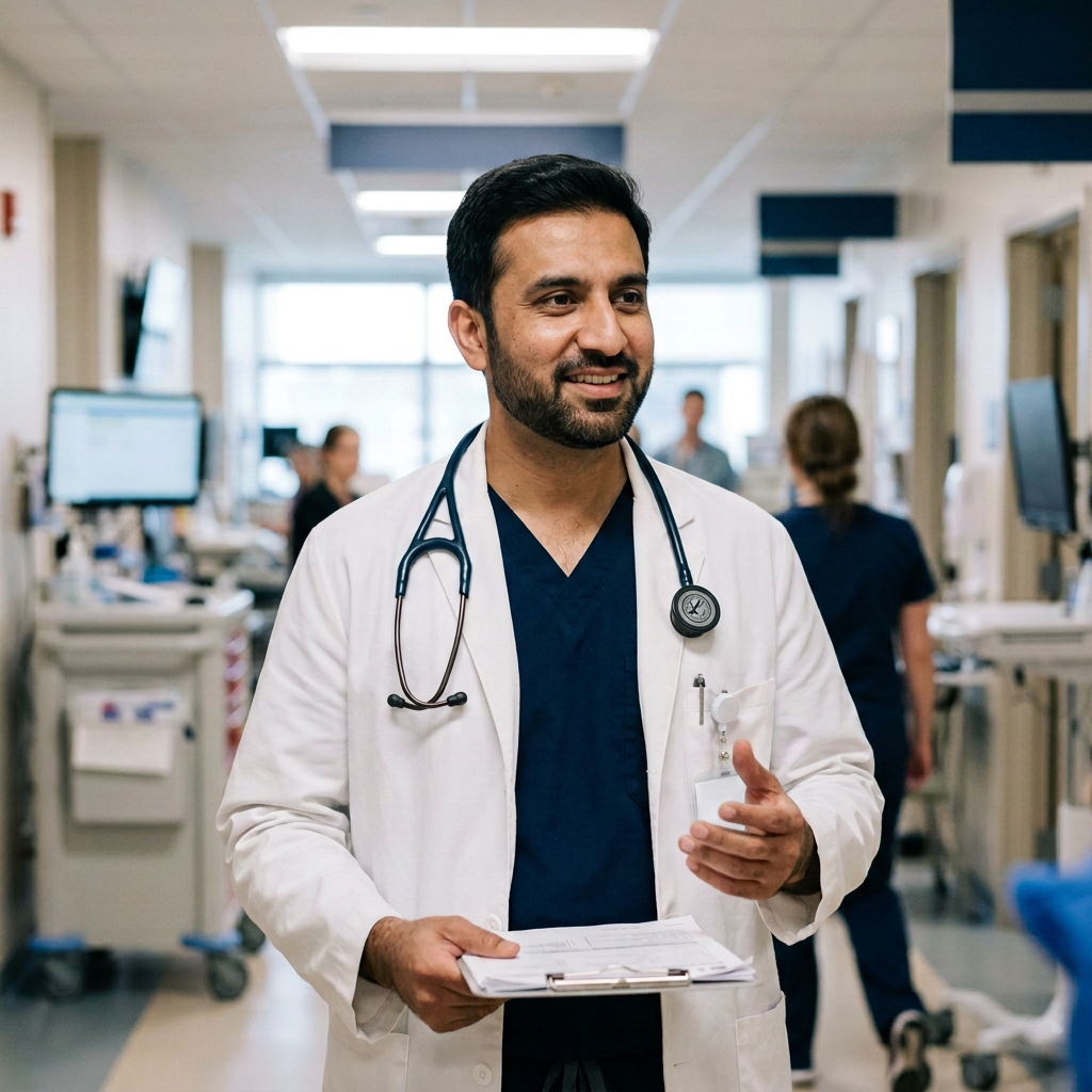 Portrait of Dr. Ahmed Raza, MD, pediatrician