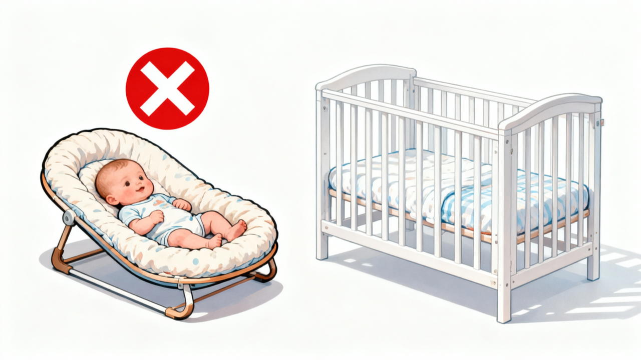 hotel room baby sleep - safe travel setup checklist infographic