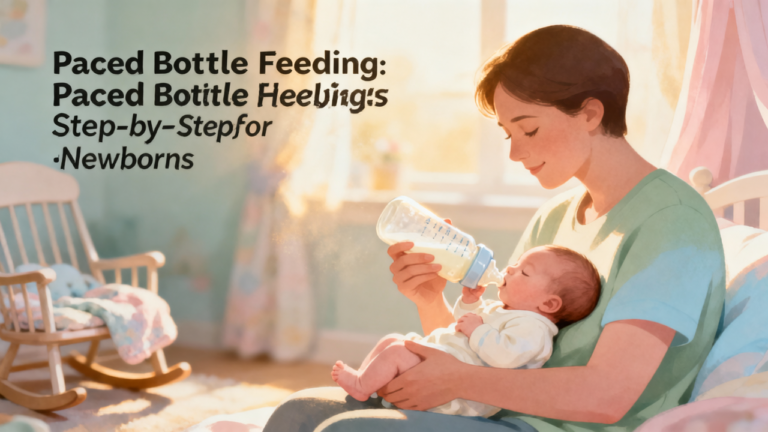 Paced Bottle Feeding: Step-by-Step for Newborns